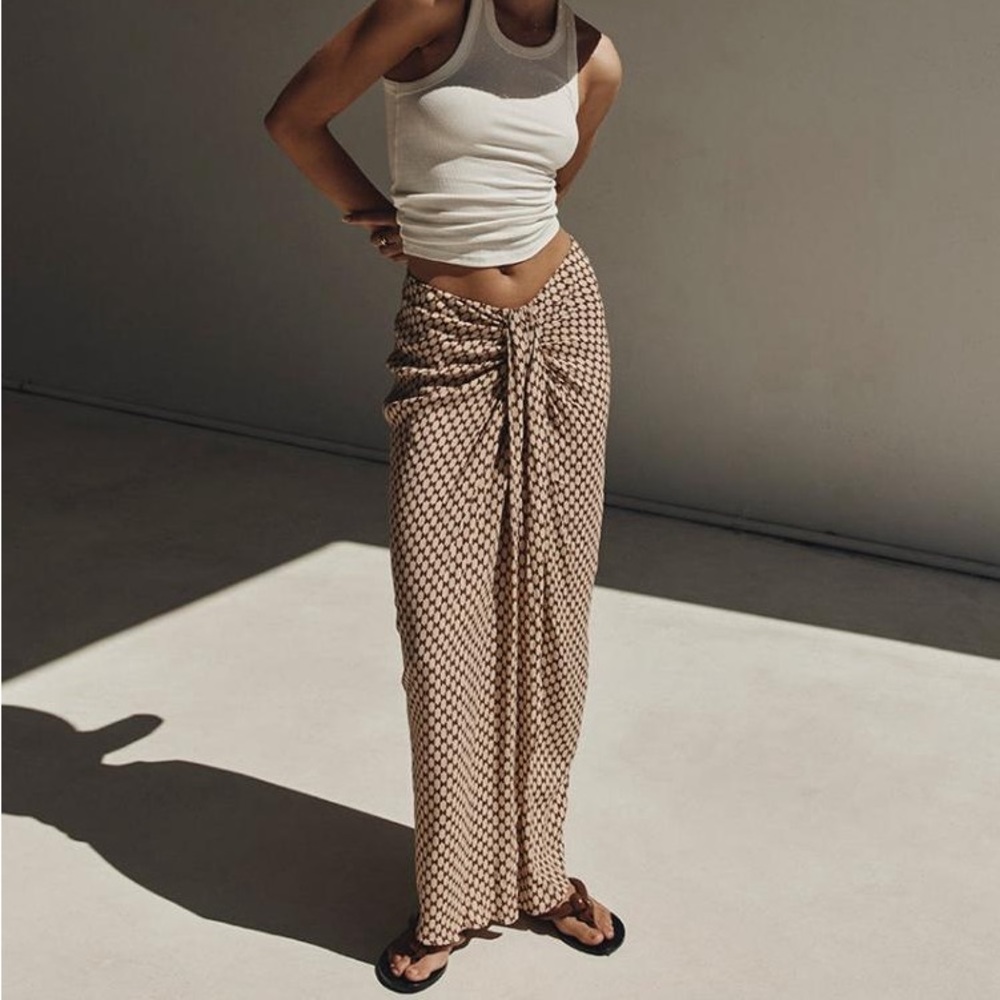 DISSH ADRIEN CHOC GEO MIDI SKIRT
